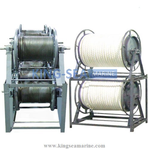 mooring fiber wire reel, mooring rope reel, fiber rope reel - Chongqing  King-Sea Marine Equipment Co.,Ltd.