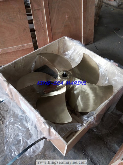water propeller,5 blade water propeller, fixed pitch water propeller